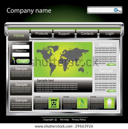 Web site interface v.27