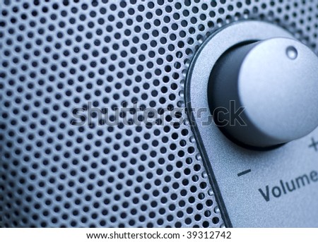 speaker volume  knop