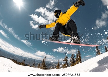 Image, Stock Photo winter vacation