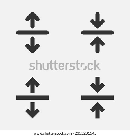 arrow resize horizontal icon maximize minimize button