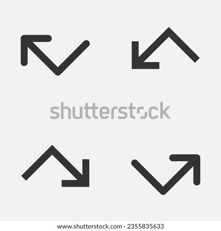 Arrow bounce line icon bouncing left right button