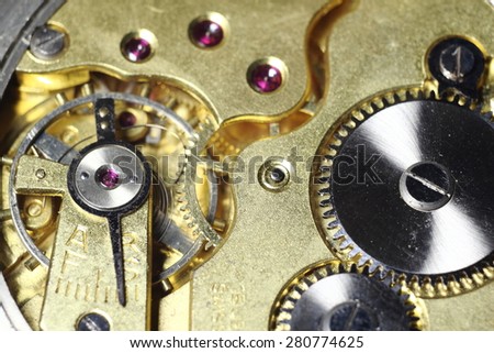 mechanical pocket watch old clocks