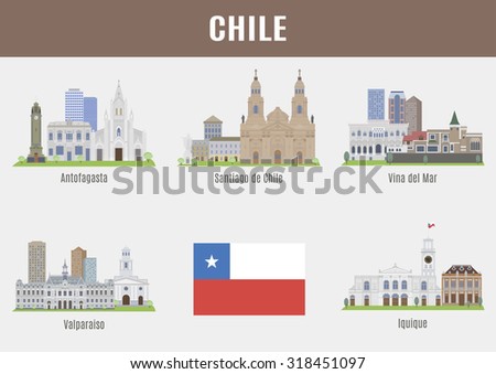 Cities in Chile
