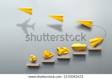 Similar – Image, Stock Photo take off | fly on waves