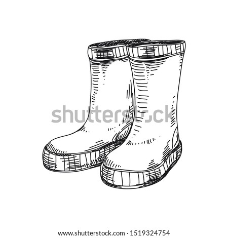 Download 14+ Rain Boots Mockup Half Side View Background ...