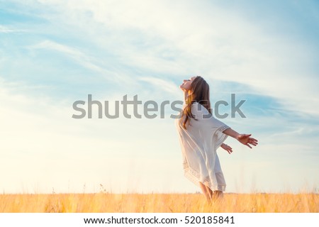 Similar – Foto Bild Frau genießt erholsame Sommerferien in einem authentischen Bungalow eines Campingdorfes unter mediterranen Kiefern, Palau, Sardinien, Italien.