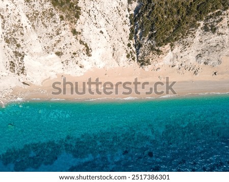 Similar – Foto Bild Ammos Strand auf Kefalonia Griechenland