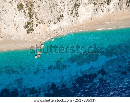 Similar – Foto Bild Ammos Strand auf Kefalonia Griechenland