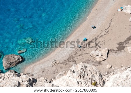 Similar – Foto Bild Ammos Strand auf Kefalonia Griechenland