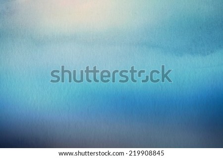 Abstract blur nature background. Watercolor paper overlay.