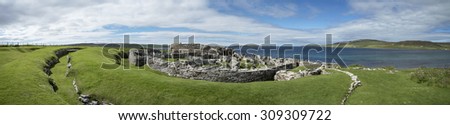 Scottish preistoric village