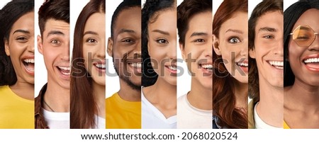 Similar – Image, Stock Photo Close up of different light decoration souvenirs sold in Chatuchak Market in Bangkok Thailand