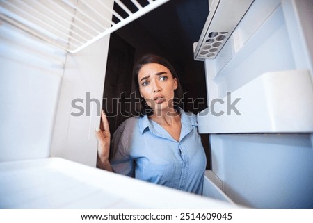 Similar – Image, Stock Photo View on the inside old worn filing folder.