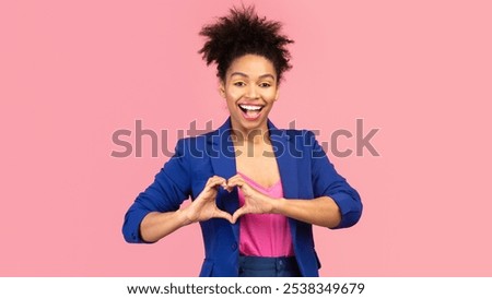 Similar – Image, Stock Photo Stylish black woman making a phone call on smartphone on the street