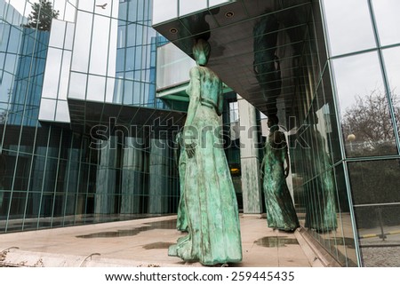 WARSAW, POLAND/EUROPE - MARCH 8 : The Supreme Court in Warsaw Poland on March 8, 2015