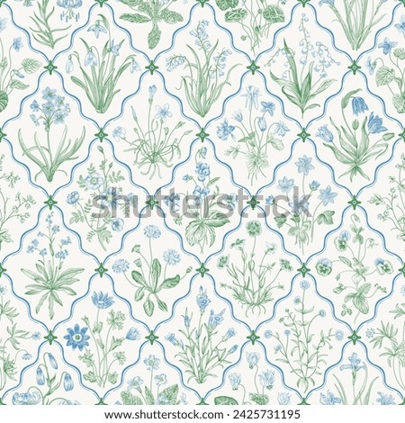 Similar – Image, Stock Photo Lily of the valley | with leaves