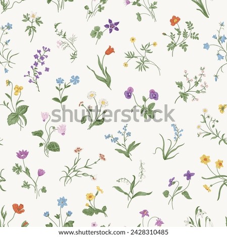 Similar – Image, Stock Photo Lily of the valley | with leaves