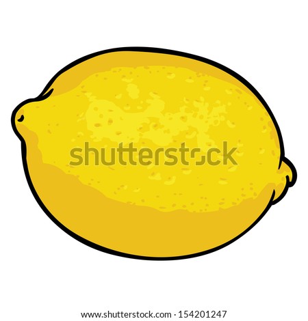 Vector Cartoon Lemon - 154201247 : Shutterstock