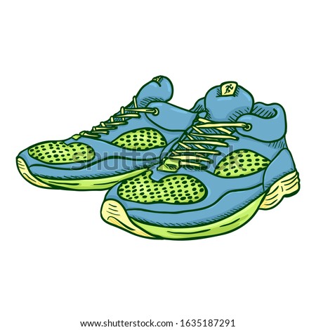 Running Shoes Cartoon Clipart | Free download on ClipArtMag