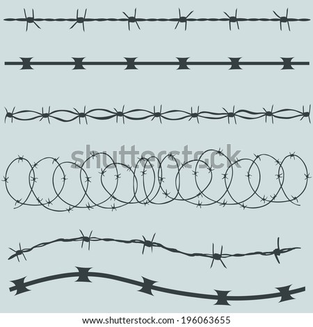 Featured image of post How To Draw A Barbed Wire First run a loop of it all the way around both posts on a diagonal fig