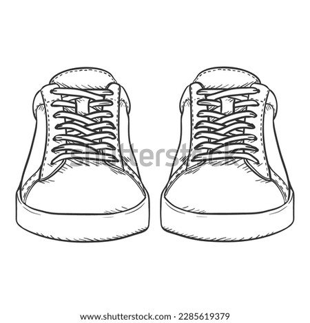 Walking Shoes Drawing | Free download on ClipArtMag