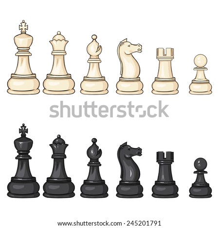 Chess Set Queen clip art Free Vector / 4Vector