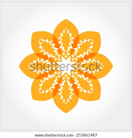 flower, yellow, vector