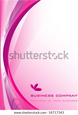 pink business background vecyor