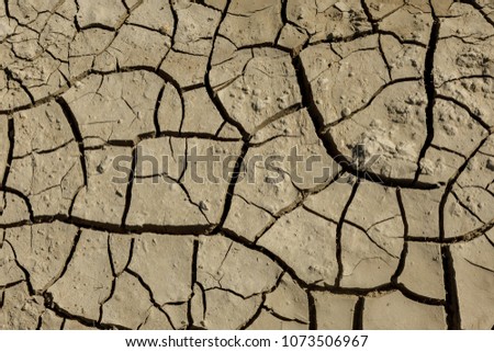 Similar – Image, Stock Photo arid soil in drought caused by climate change