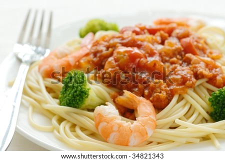 shrimp pasta