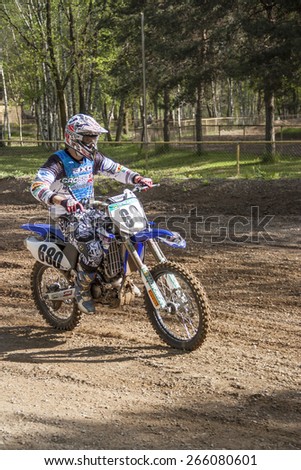 Ceriano Laghetto (Italy) - April 10, 2011 - Held at the motocross track Ceriano Pond, the 2nd Regional Championship Motocross 2011, valid for categories MX1 and MX2.