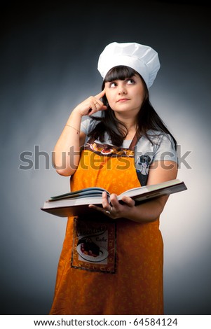 thoughtful woman cook