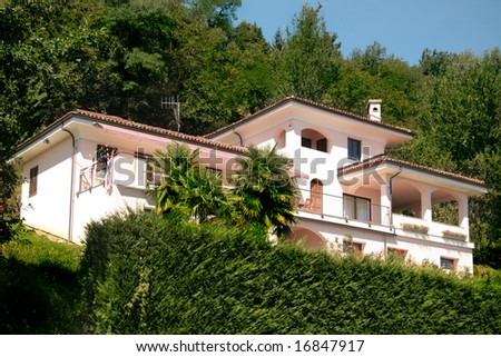 Traditional Italian villa