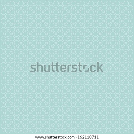 Simple retro background as pattern with circles in shabby chic style ideal as baby shower background