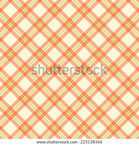 Primitive retro gingham background in traditional Christmas colors