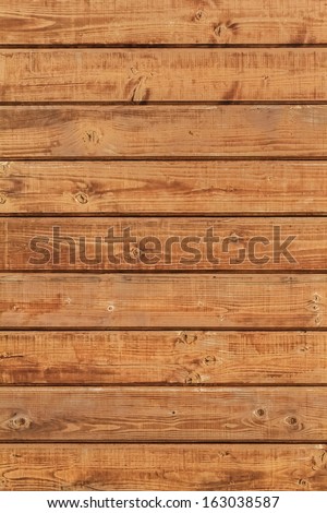 White Pine planks hut wall texture, with wood knots and joint grooves.