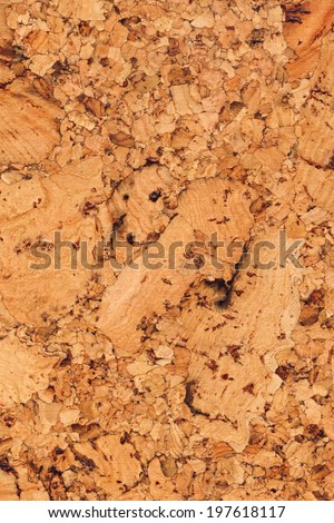 Cork tile texture sample, with featured abstract decorative line and mesh pattern, imbued with warm, vivid Amber like yellowish brown color