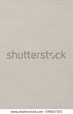 Photograph of primed handmade watercolor paper, light gray, grunge texture sample