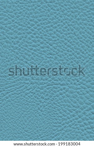 Photograph of artificial leather, Bright Powder Blue, coarse texture sample