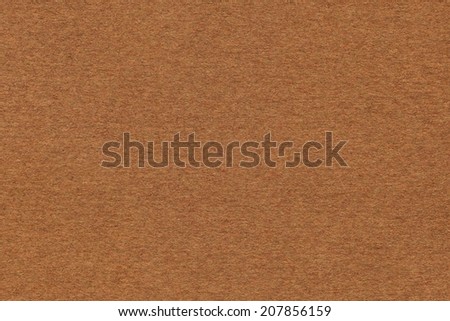 Photograph of Burnt Umber Brown Recycle Paper, coarse grain, grunge texture sample.