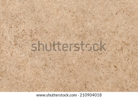 Photograph of Beige Recycle Paper, extra coarse grain, stained grunge texture sample
