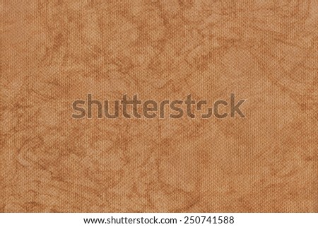 Photograph of Recycle Orange Pastel Paper, coarse grain, bleached, mottled, grunge texture sample.