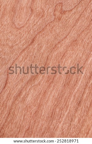 Natural Cherry Wood Brownish Red Veneer, grunge texture sample.