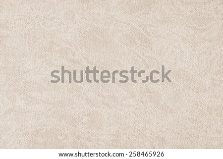 Photograph of Recycle Watercolor Paper, coarse grain, light Grayish Beige, bleached, interspersed with delicate irregular white linear pattern, grunge texture detail sample.