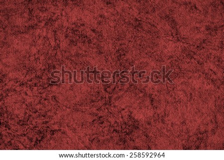 Photograph of Recycle Watercolor Paper, coarse grain, light Wine Red, bleached, interspersed with delicate irregular linear pattern, grunge texture.