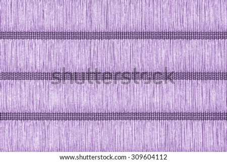 Paper Plaited Place Mat, Bleached and Stained Purple, Woven, Creased, Grunge Texture Sample.