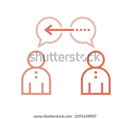 Convincing, persuading icon, pictogram. Information overload concept. Mind manipulation. Editable vector illustration isolated on a transparent background.