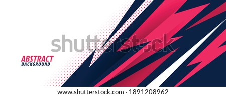 stylish sports background with geometric sharp shapes Stockfoto © 