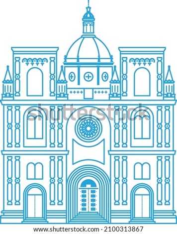 
Icon of the Cathedral of the Immaculate Conception of Cuenca