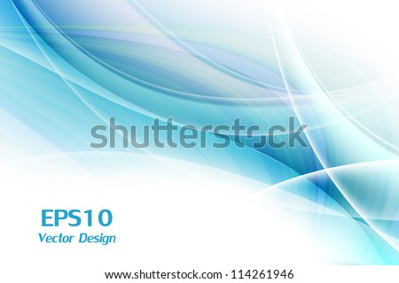 Vector Wavy Lines With Copy Space. Eps10 - 114261946 : Shutterstock